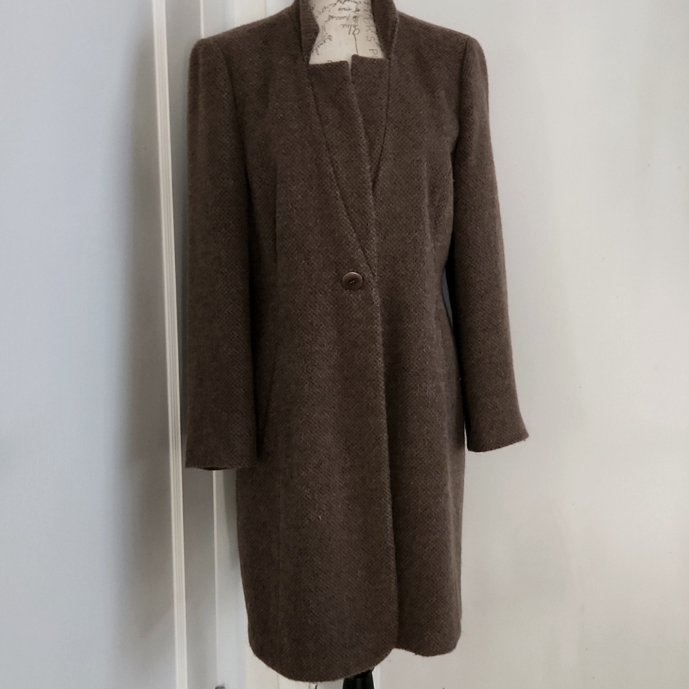 Eileen Fisher Brown Trench Coat - FLAW
